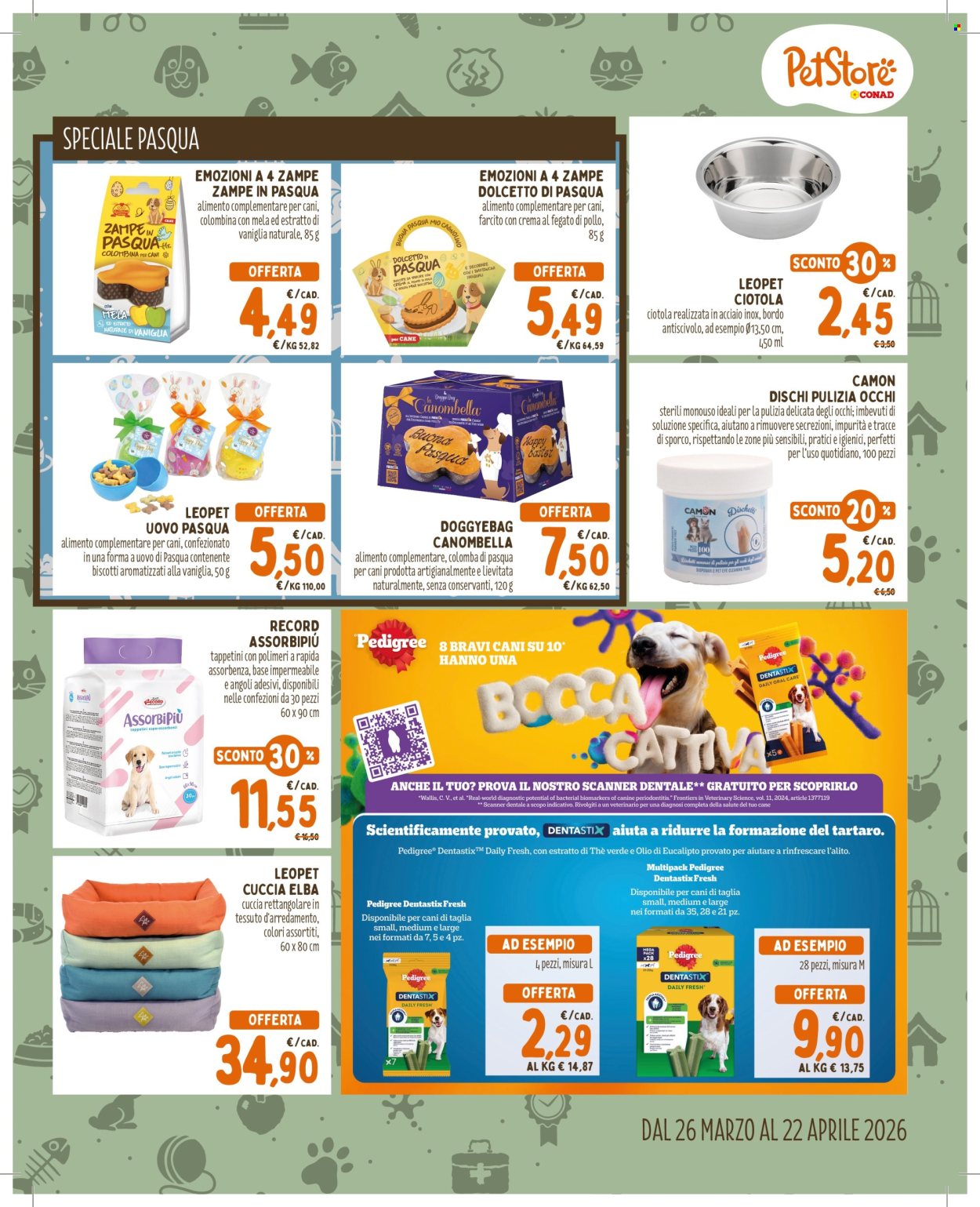 Volantino Pet Store Conad - 26/3/2026 - 22/4/2026. Pagina 3