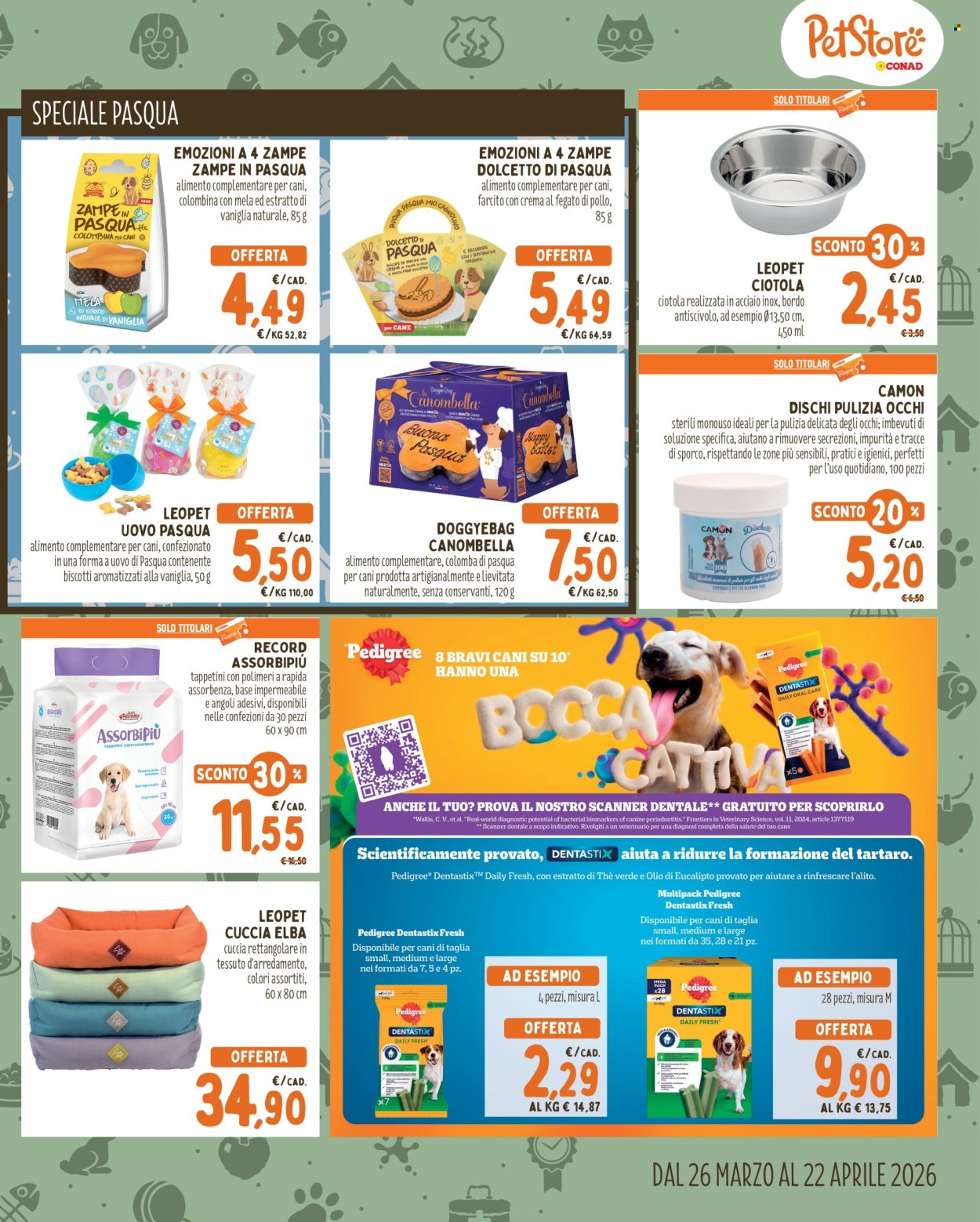 Volantino Pet Store Conad - 26/3/2026 - 22/4/2026. Pagina 3
