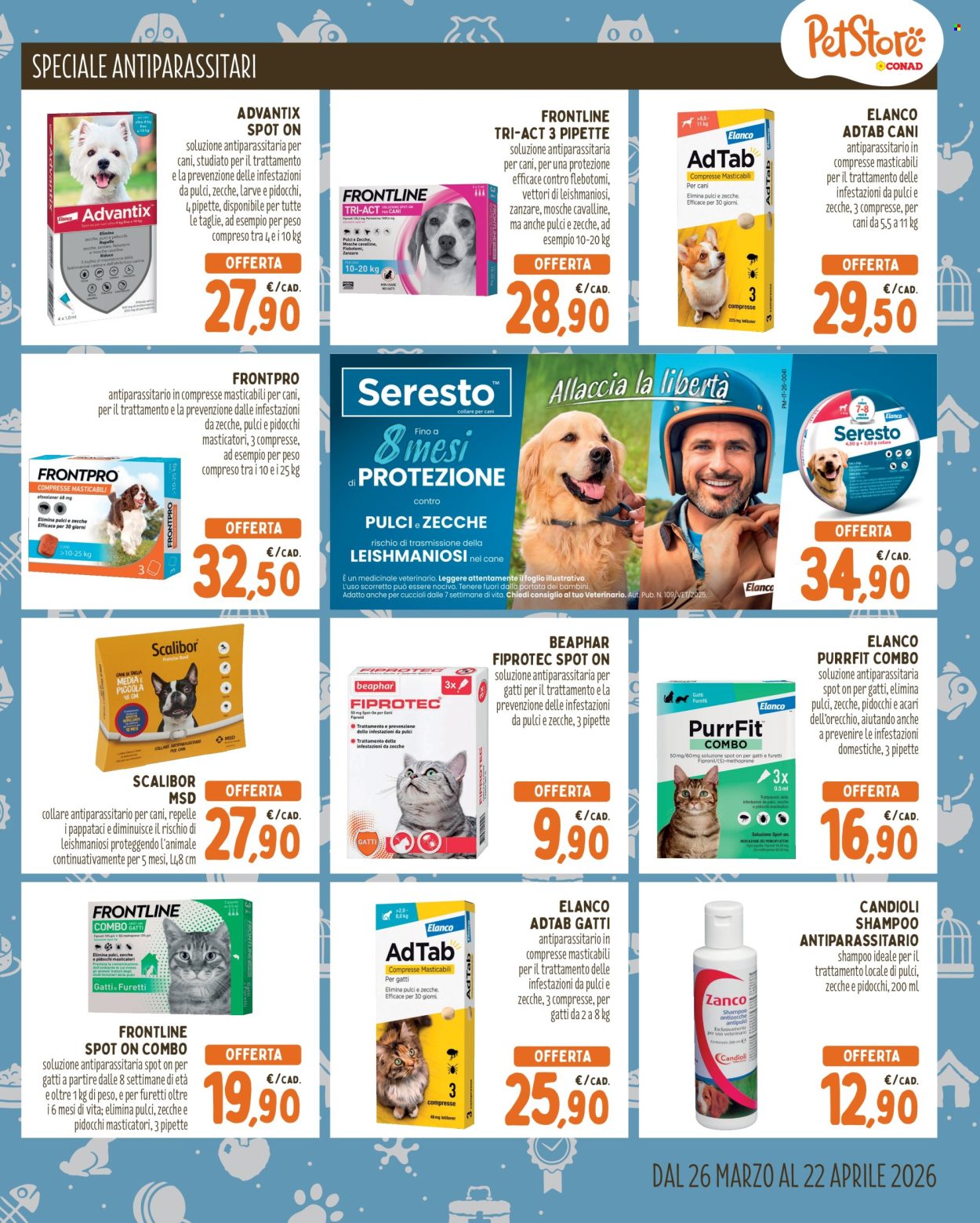 Volantino Pet Store Conad - 26/3/2026 - 22/4/2026. Pagina 7