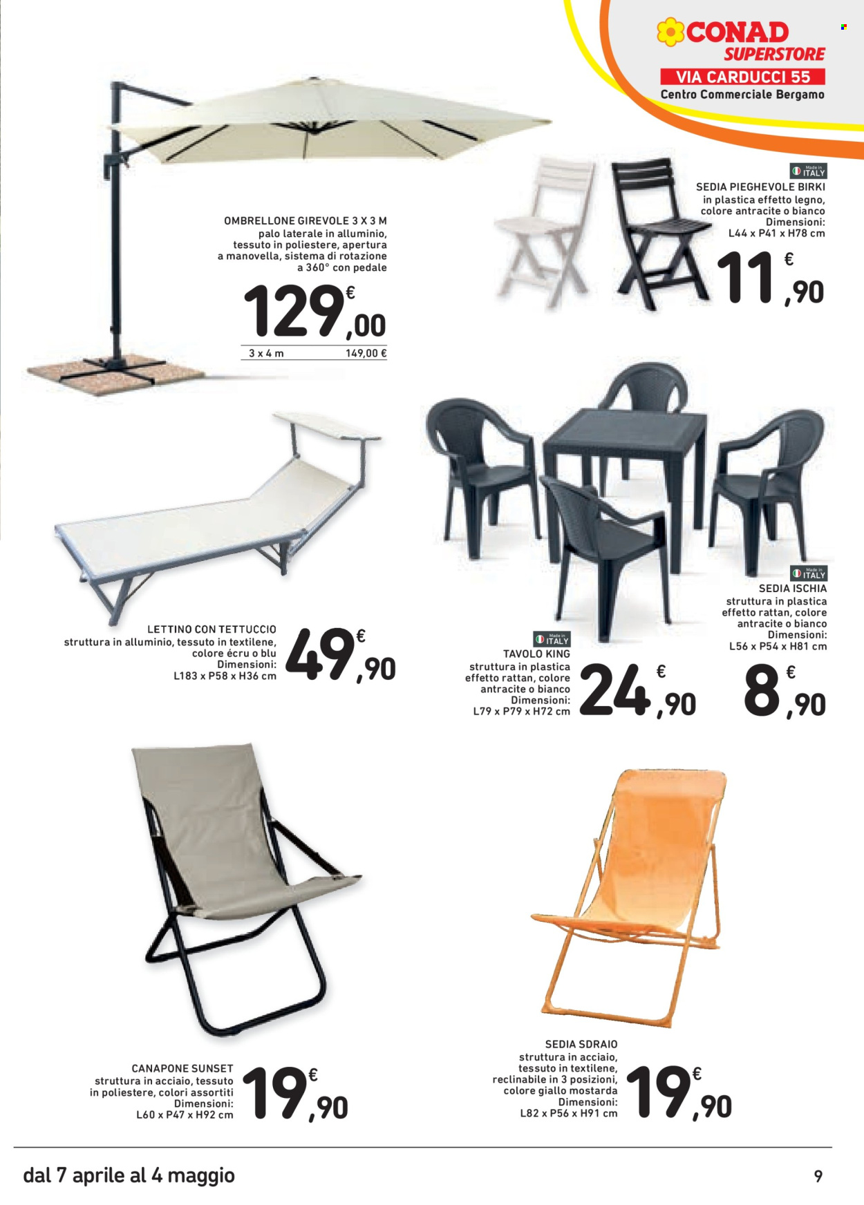 Volantino Conad Superstore - 7/4/2026 - 4/5/2026. Pagina 9