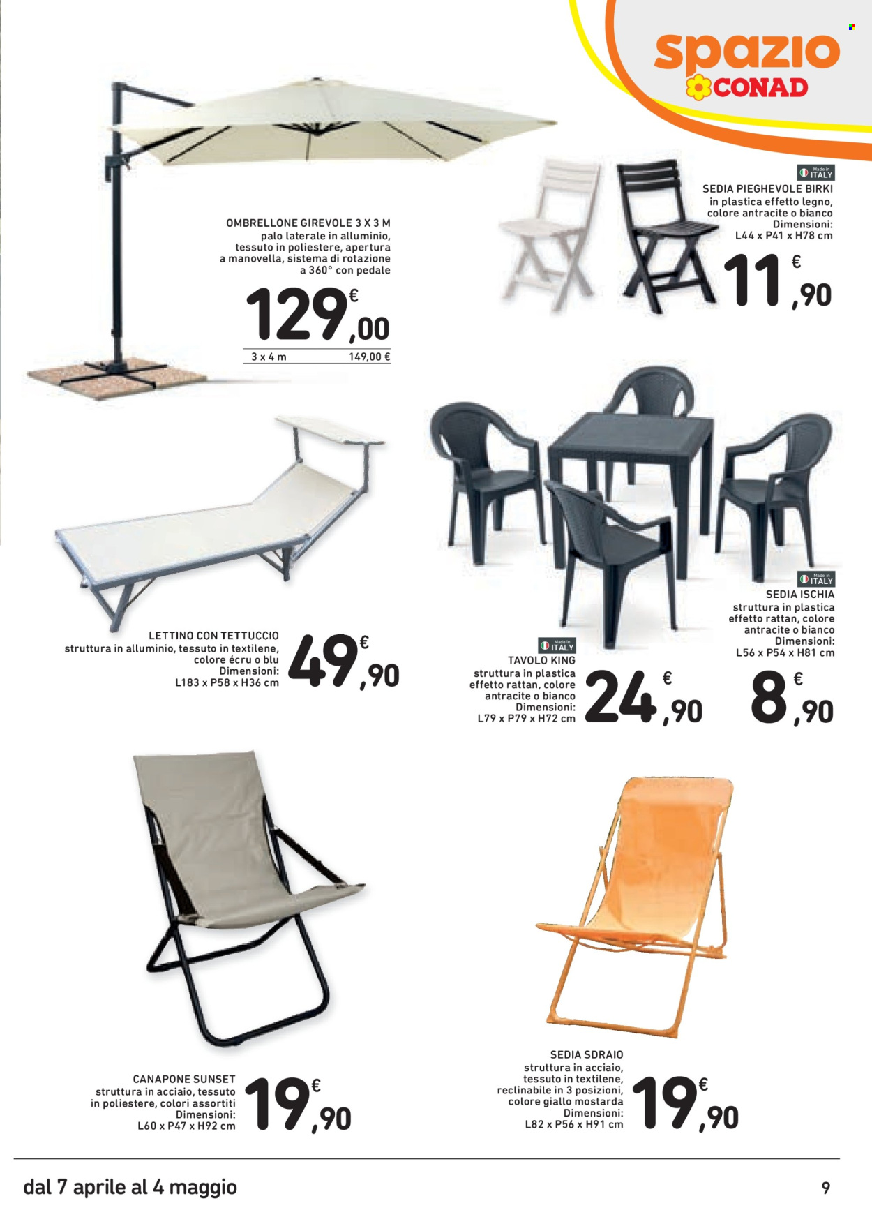 Volantino Spazio Conad - 7/4/2026 - 4/5/2026. Pagina 9