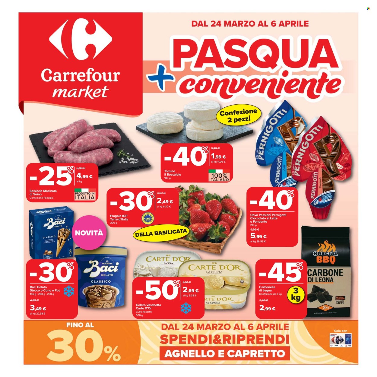 Volantino Carrefour - 24/3/2026 - 6/4/2026. Pagina 1