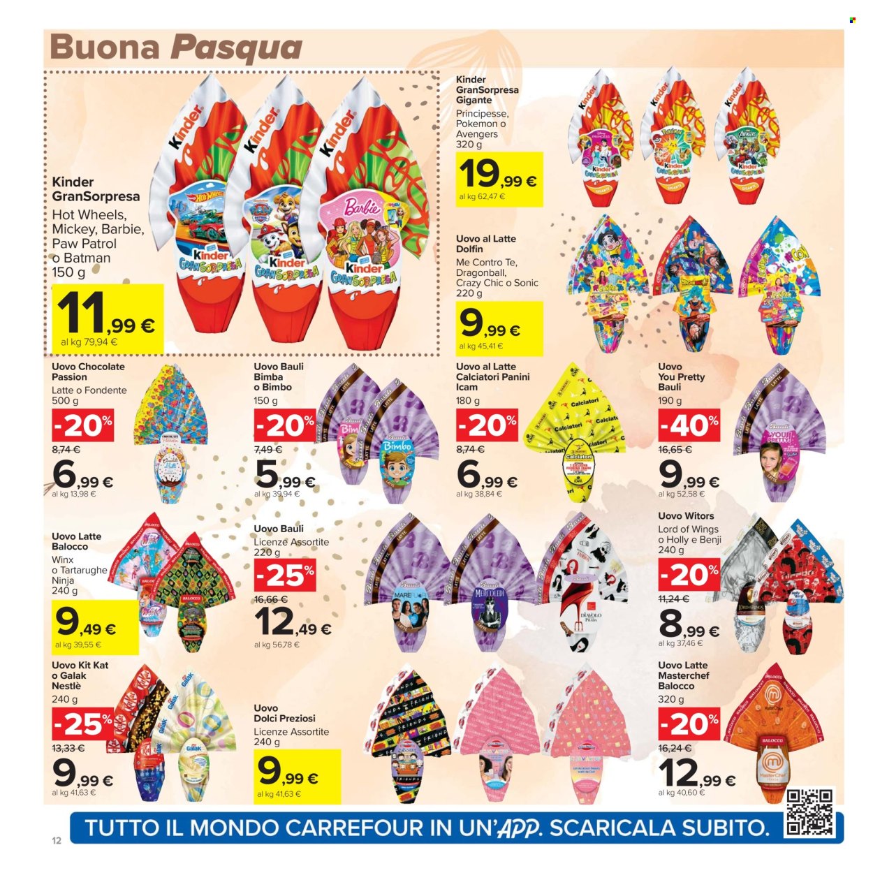 Volantino Carrefour - 24/3/2026 - 6/4/2026. Pagina 12