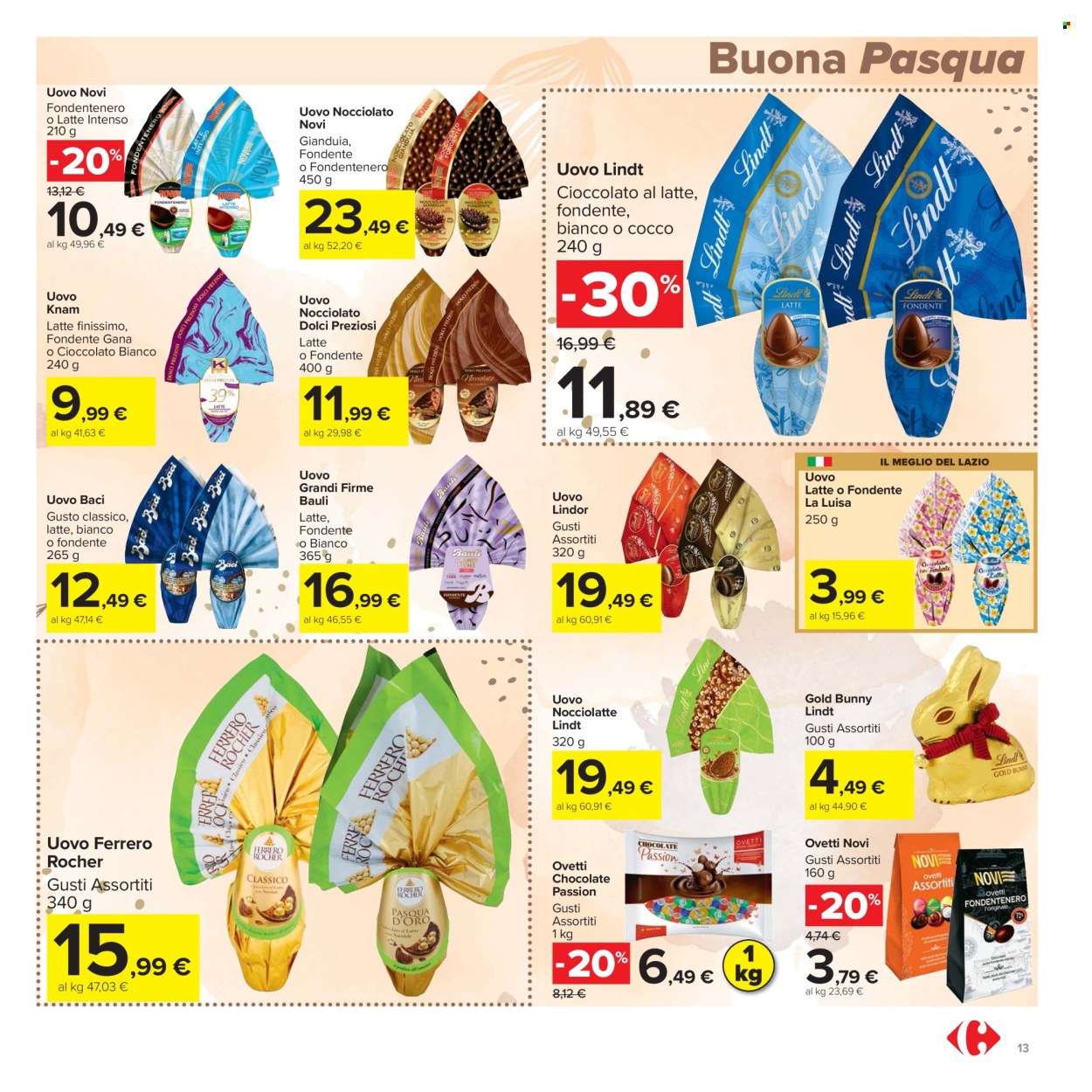 Volantino Carrefour - 24/3/2026 - 6/4/2026. Pagina 13
