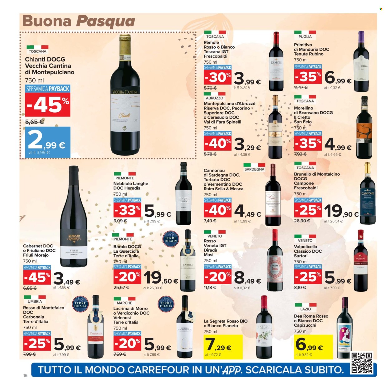 Volantino Carrefour - 24/3/2026 - 6/4/2026. Pagina 16