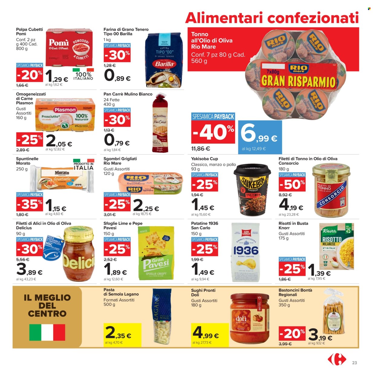 Volantino Carrefour - 24/3/2026 - 6/4/2026. Pagina 23