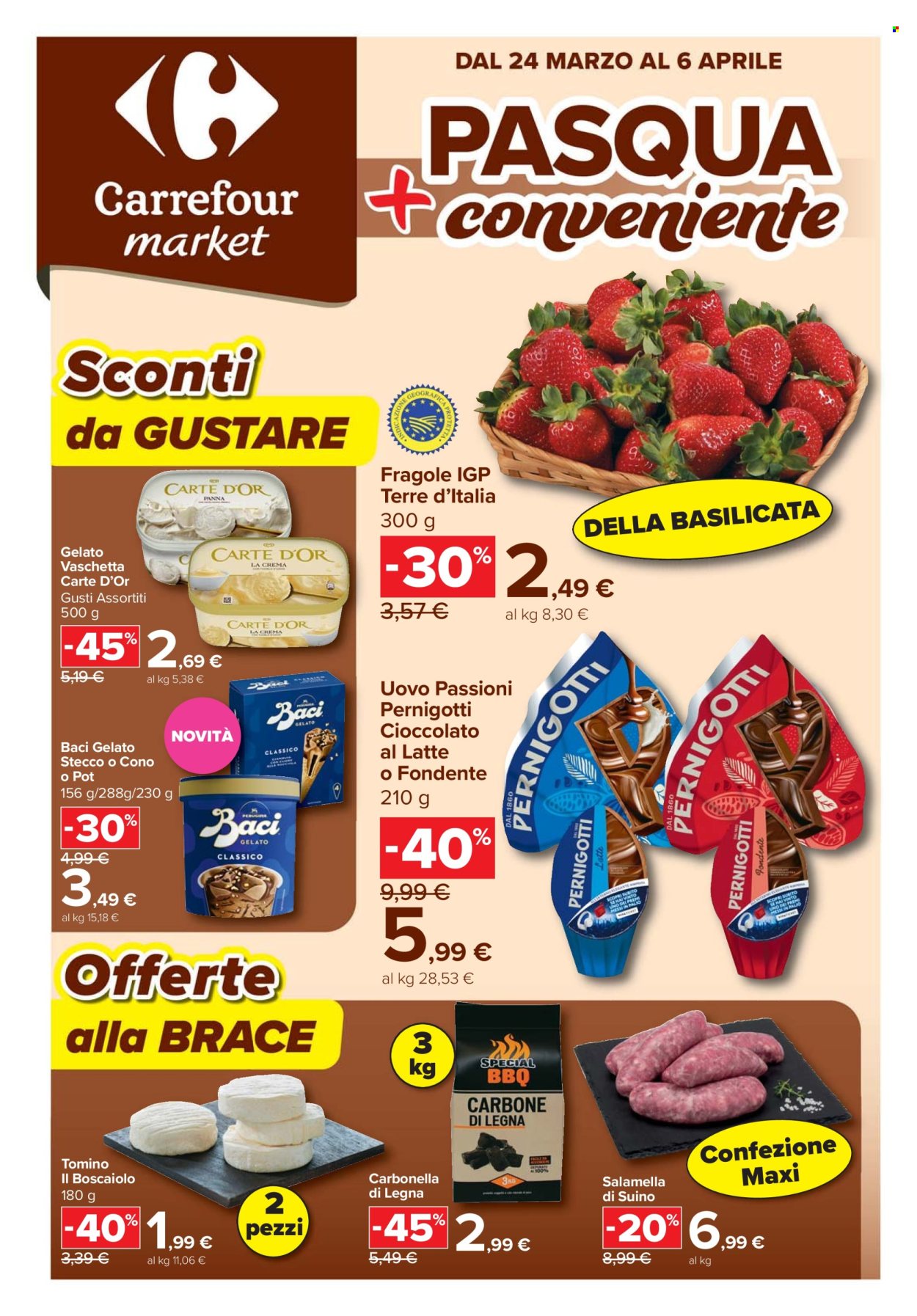 Volantino Carrefour - 24/3/2026 - 6/4/2026. Pagina 1