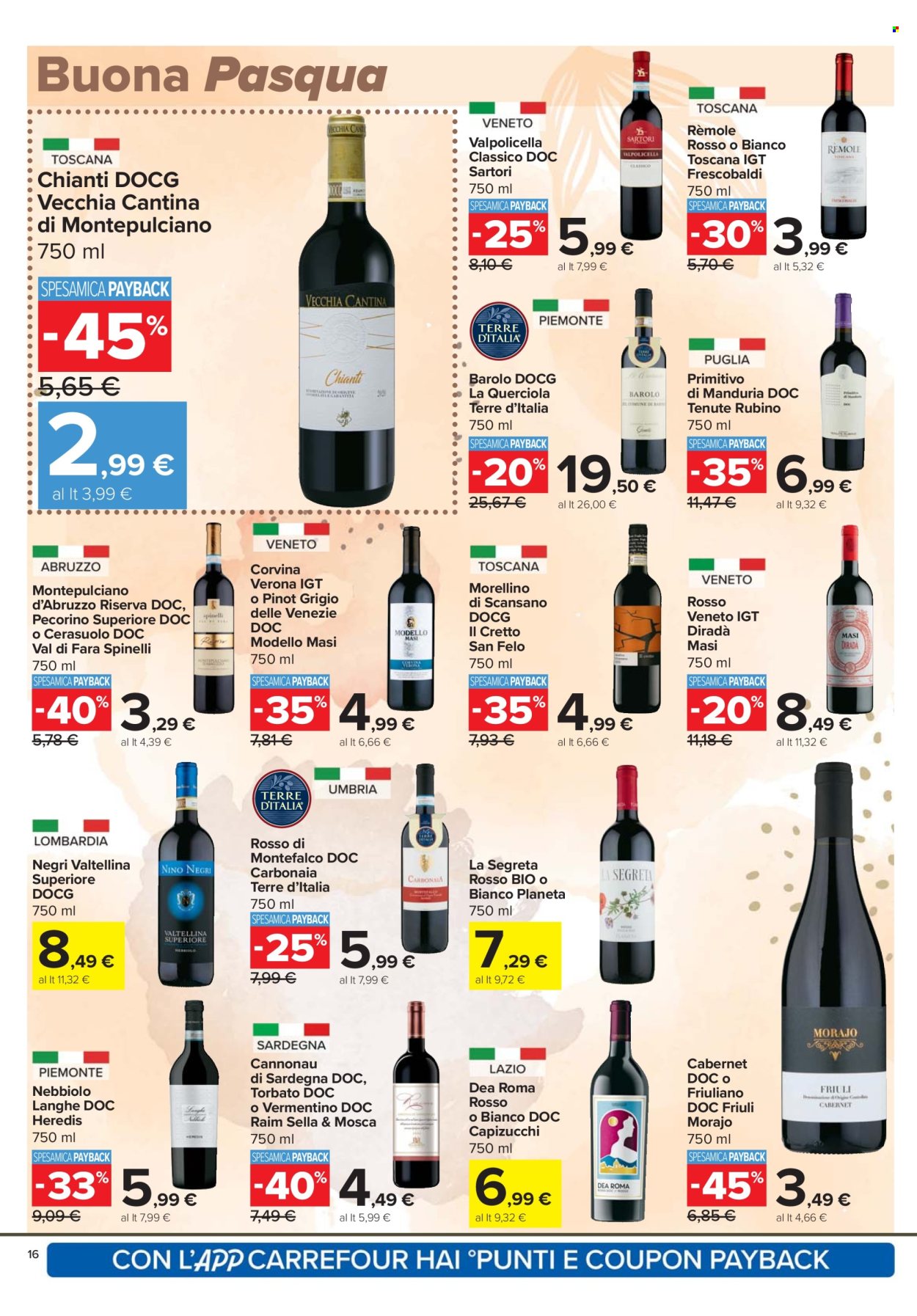 Volantino Carrefour - 24/3/2026 - 6/4/2026. Pagina 16