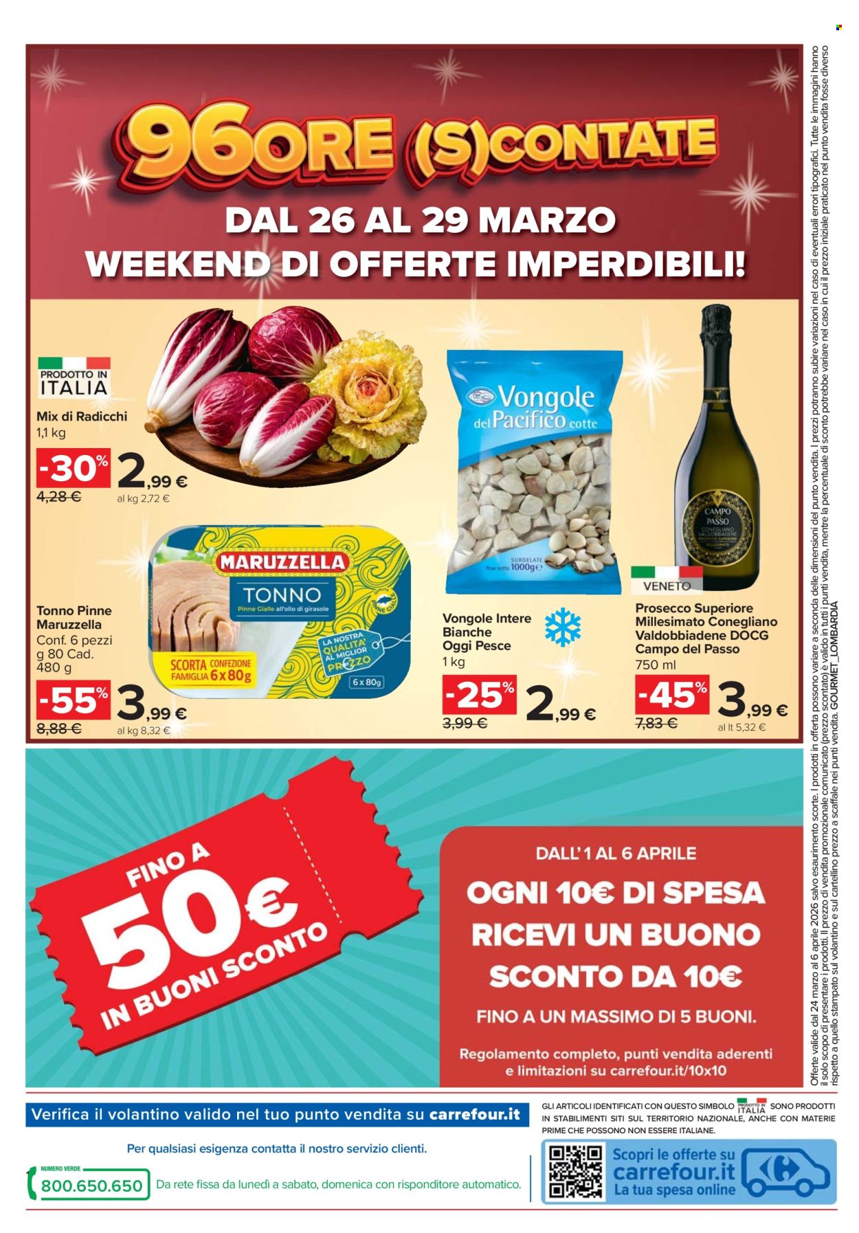 Volantino Carrefour - 24/3/2026 - 6/4/2026. Pagina 30