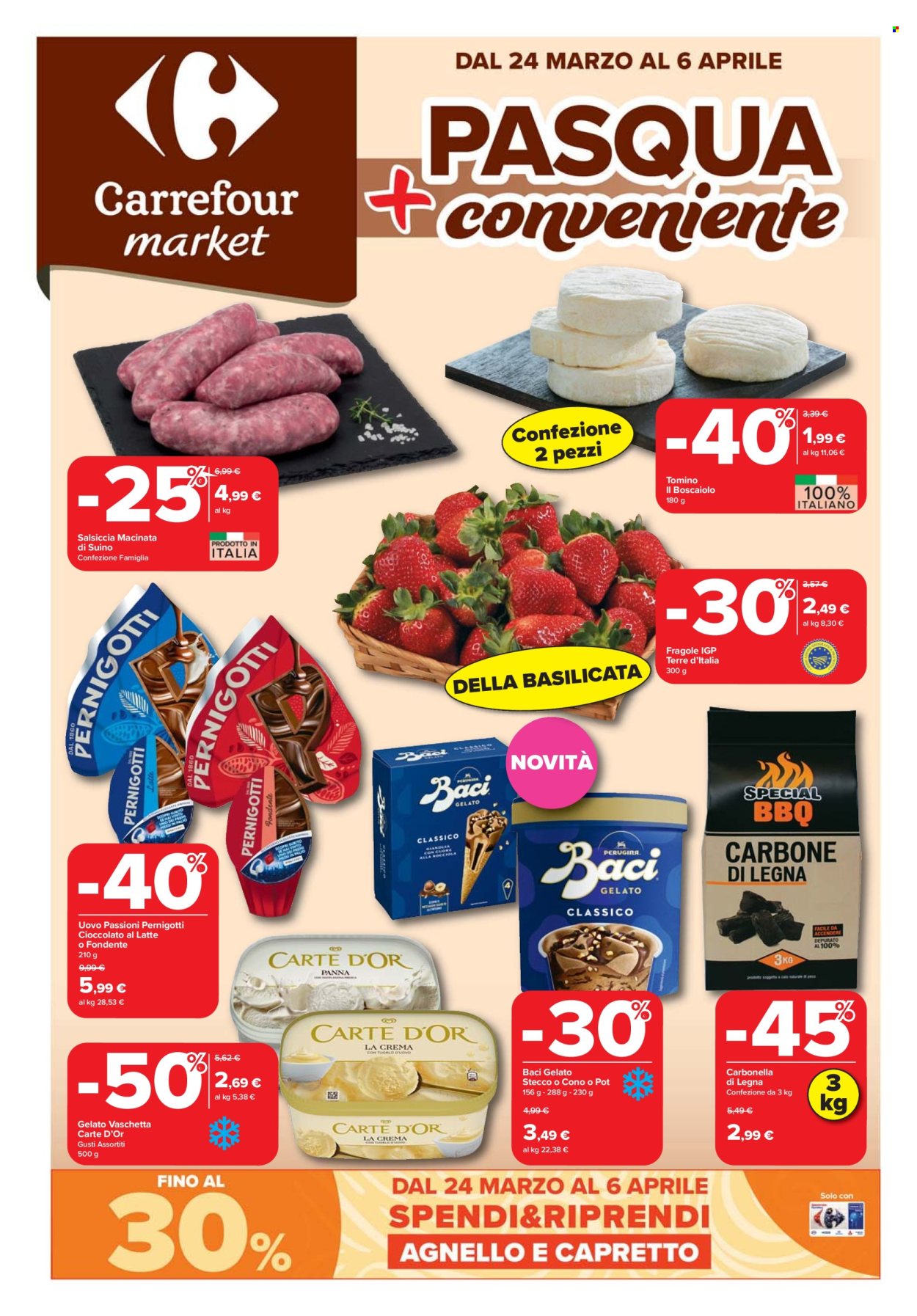 Volantino Carrefour - 24/3/2026 - 6/4/2026. Pagina 1
