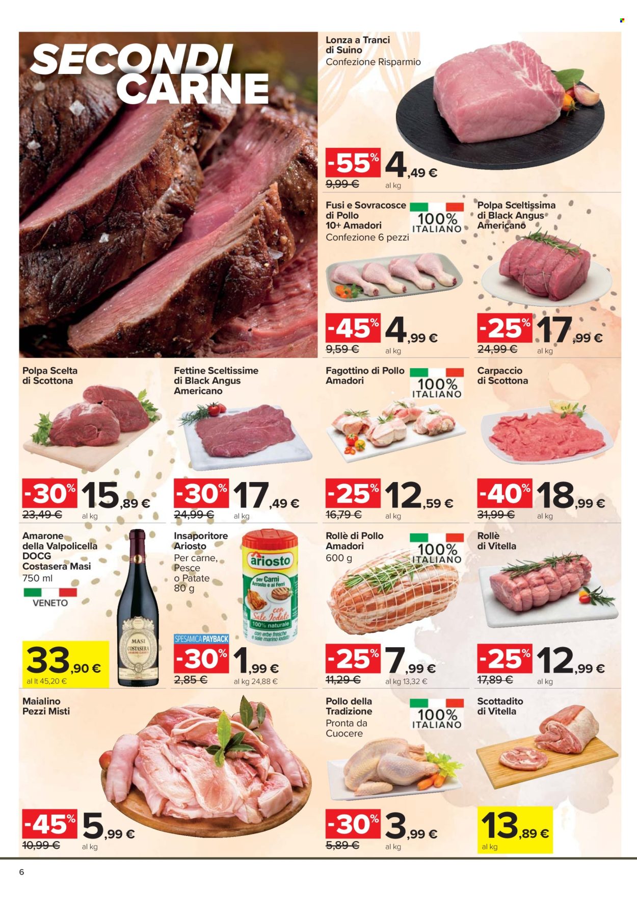 Volantino Carrefour - 24/3/2026 - 6/4/2026. Pagina 6