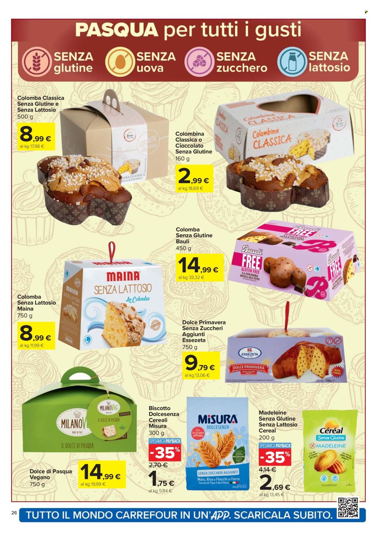 Volantino Carrefour - 24/3/2026 - 6/4/2026. Pagina 26