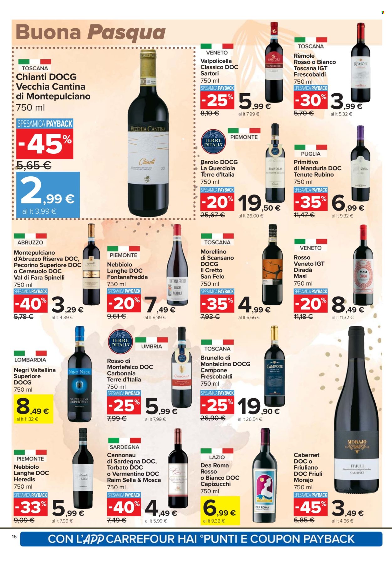 Volantino Carrefour - 24/3/2026 - 6/4/2026. Pagina 16