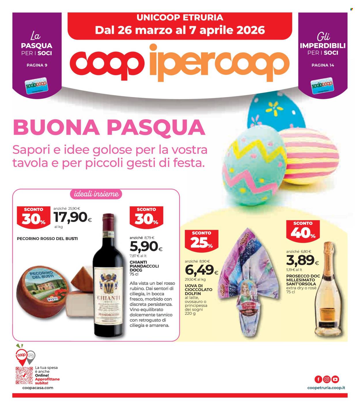 Volantino Coop - 26/3/2026 - 7/4/2026. Pagina 1