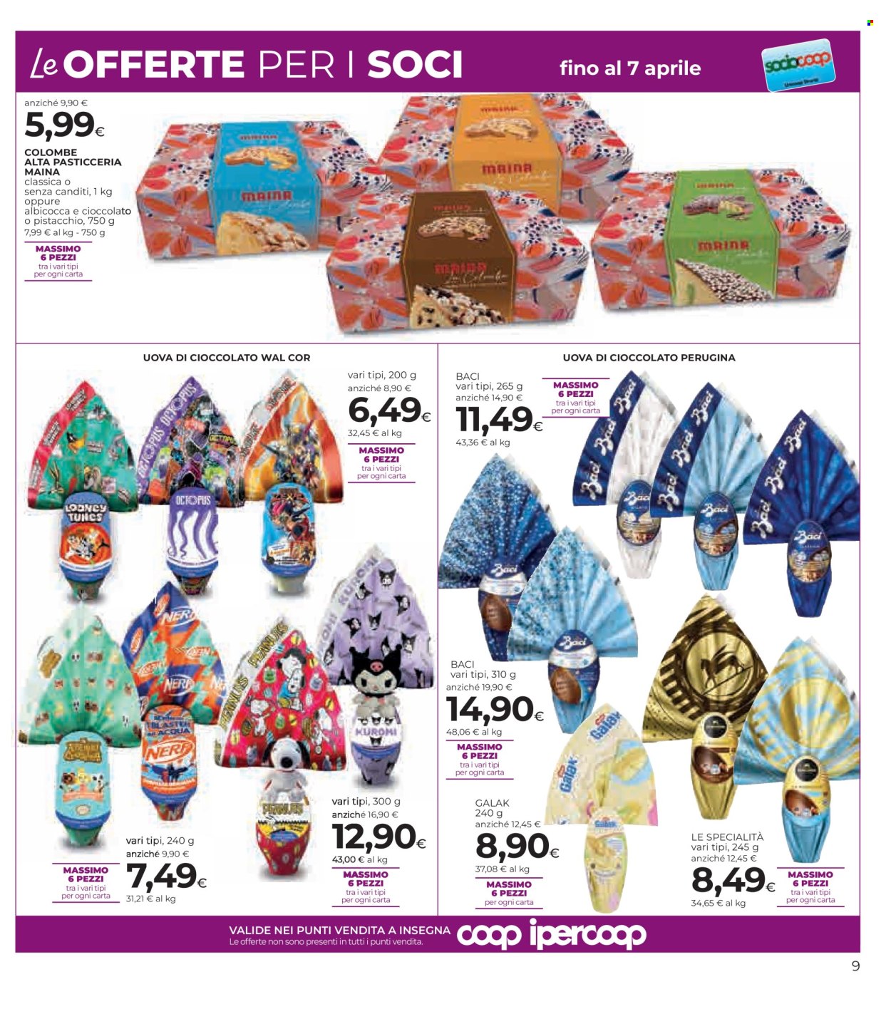 Volantino Coop - 26/3/2026 - 7/4/2026. Pagina 9