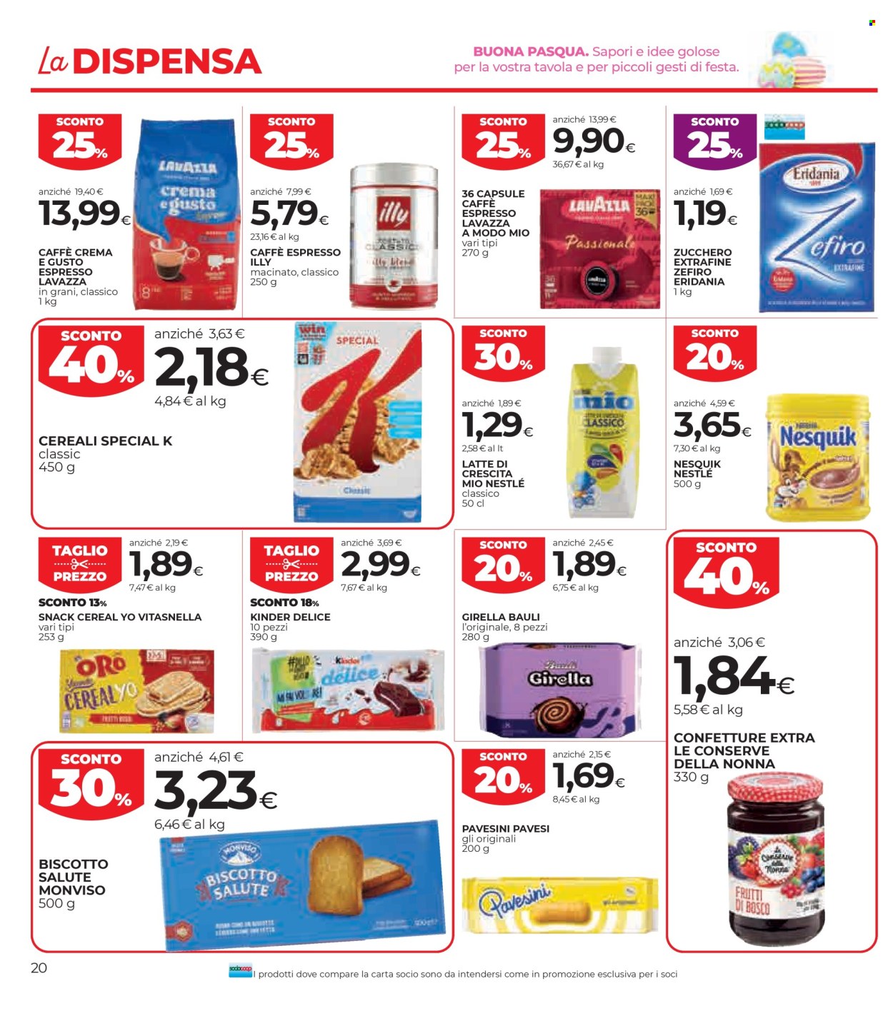 Volantino Coop - 26/3/2026 - 7/4/2026. Pagina 20