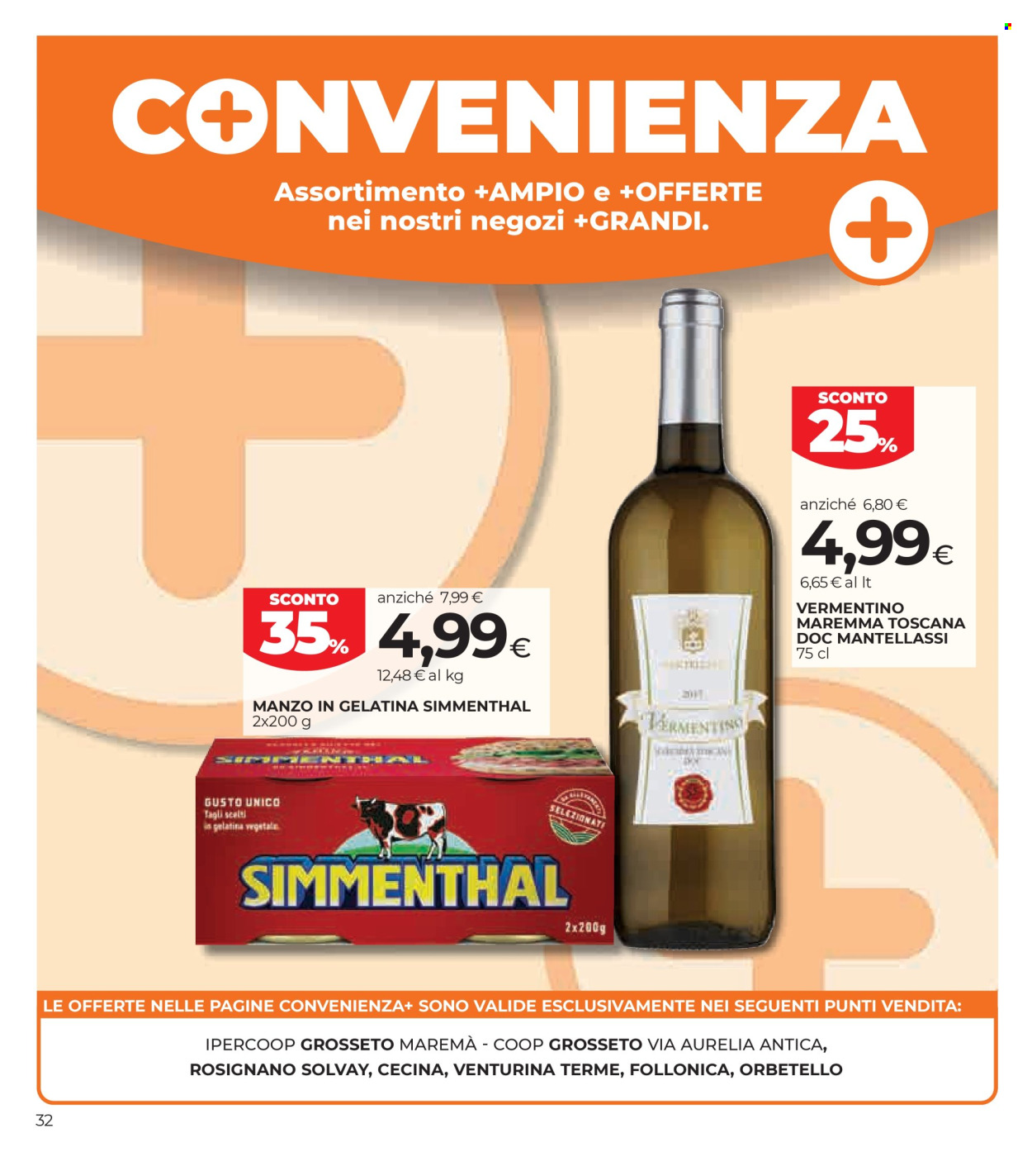 Volantino Coop - 26/3/2026 - 7/4/2026. Pagina 32