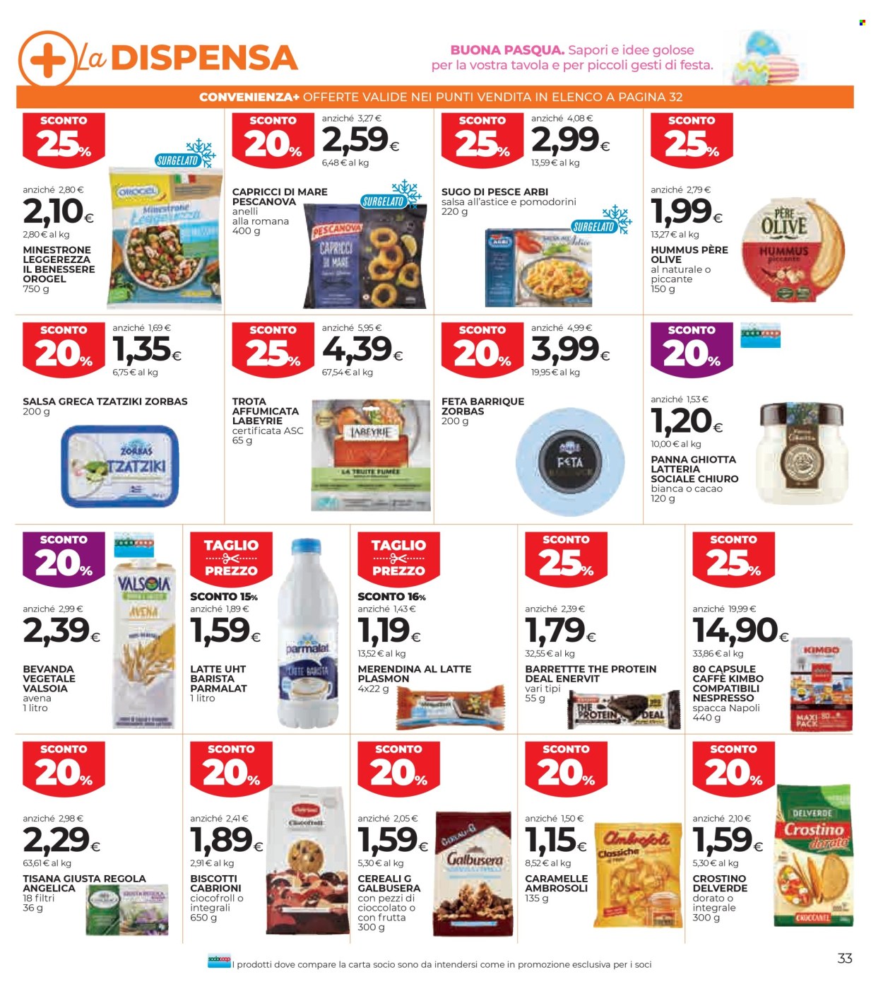 Volantino Coop - 26/3/2026 - 7/4/2026. Pagina 33