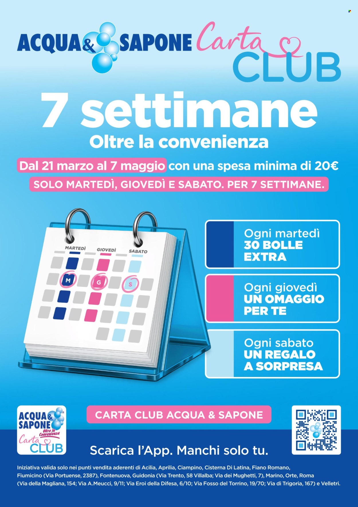 Volantino Acqua & Sapone - 21/3/2026 - 7/5/2026. Pagina 1