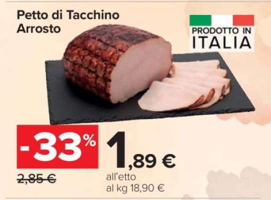PETTO DI TACCHINO ARROSTO