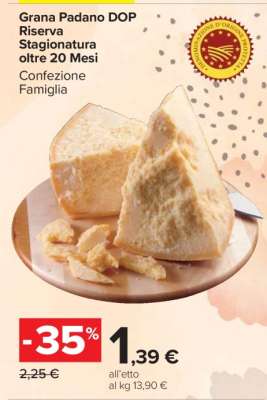 Grana Padano DOP Riserva Stagionatura Oltre 20 mesi