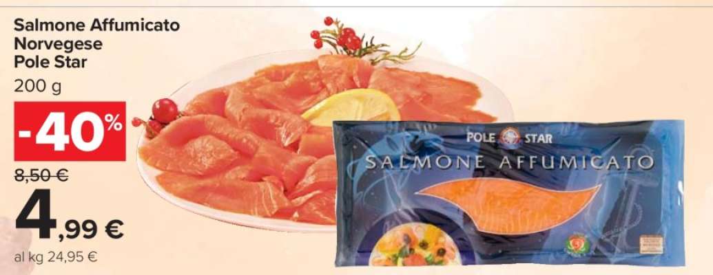 Salmone Affumicato Norvegese Pole Star