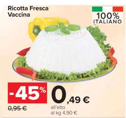 Ricotta Fresca Vaccina