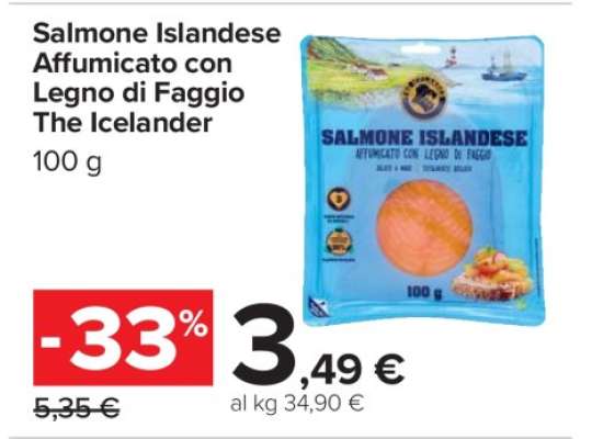 Salmone Islandese Affumicato con Legno di Faggio The Icelander