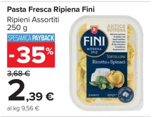 Pasta Fresca Ripiena Fini