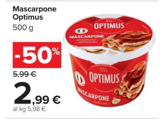 MASCARPONE OPTIMUS