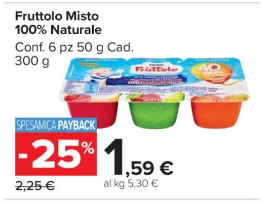 Fruttolo Misto 100% Naturale