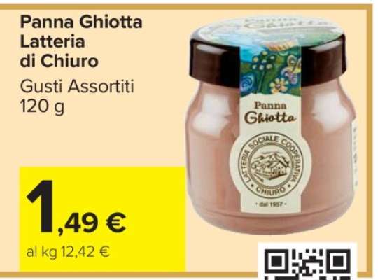 Panna Ghiotta Latteria di Chiuro
