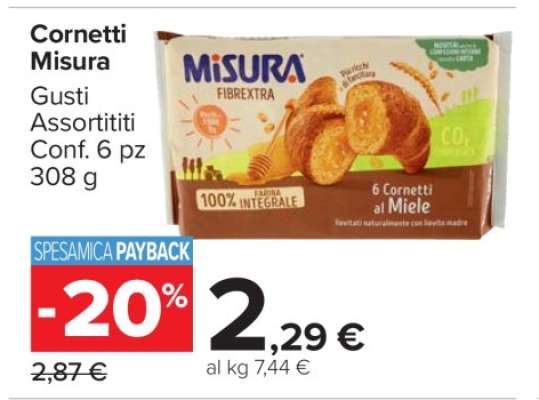 Cornetti Misura