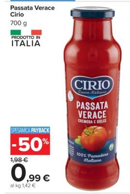Passata Verace Cirio