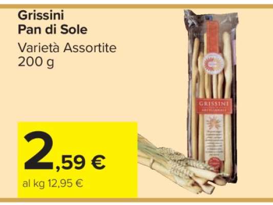 Grissini Pan di Sole
