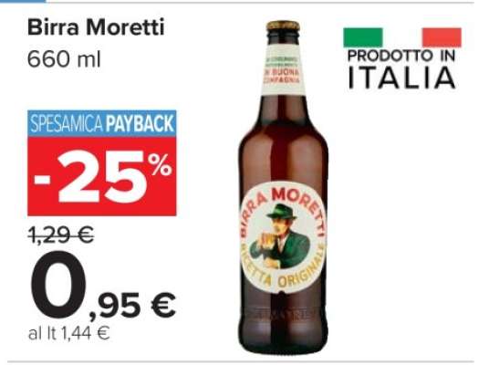 BIRRA MORETTI