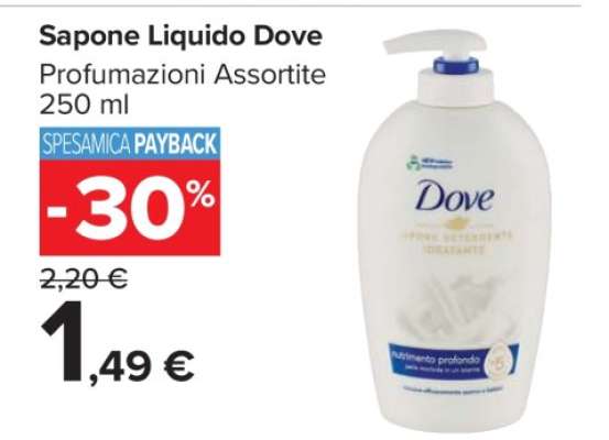SAPONE LIQUIDO DOVE