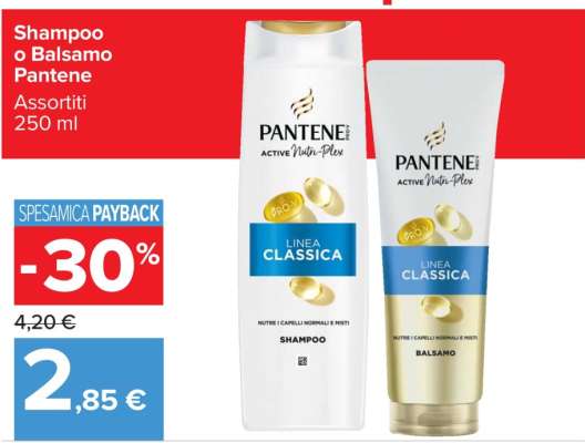 Shampoo o Balsamo Pantene
