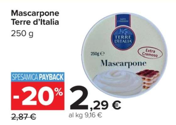 Mascarpone Terre d’Italia