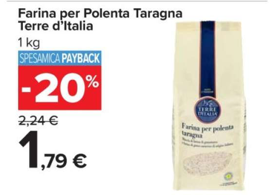 Farina per Polenta Taragna Terre d’Italia