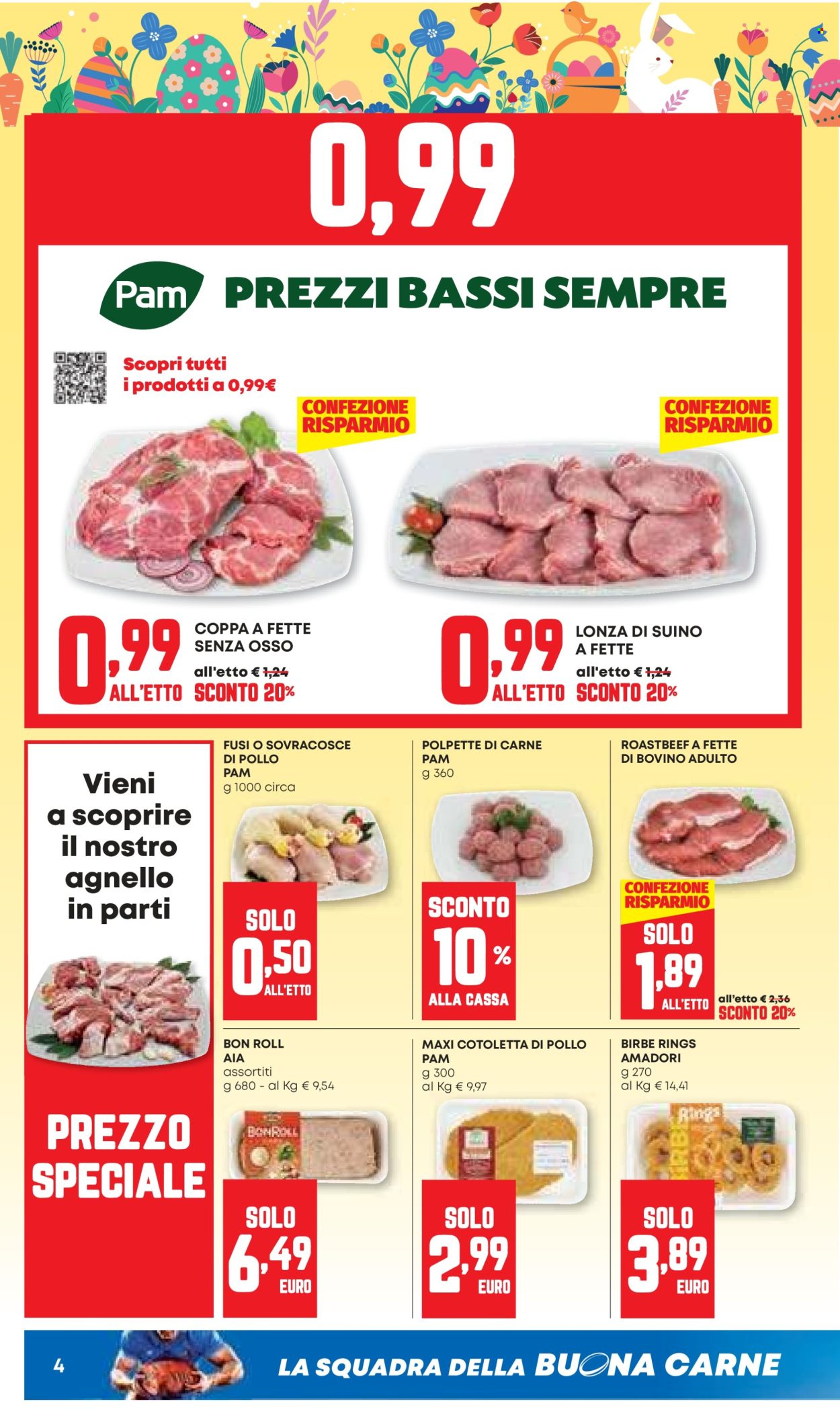 Volantino Pam Panorama - 26/3/2026 - 6/4/2026. Pagina 4