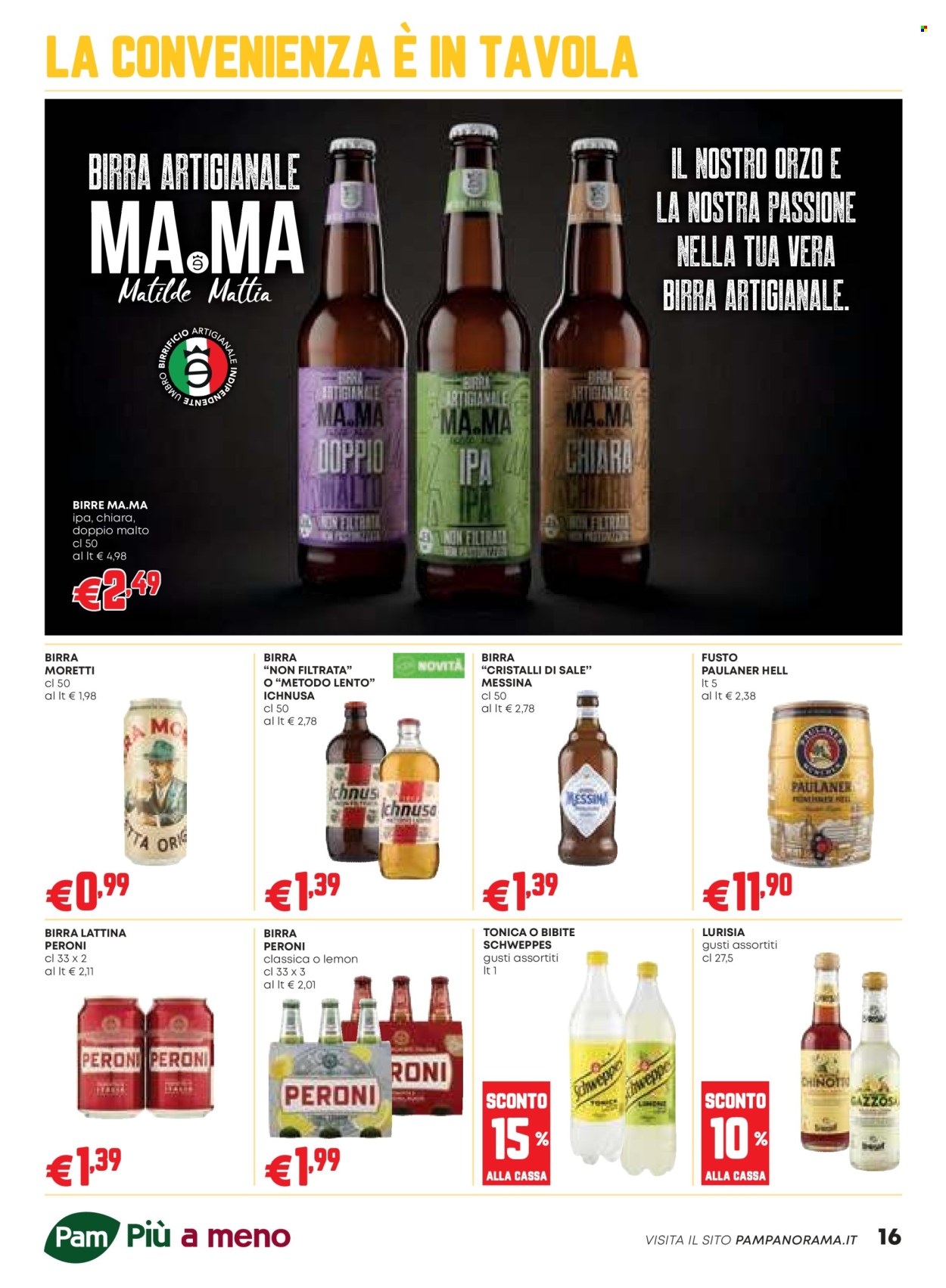Volantino Pam Panorama - 26/3/2026 - 6/4/2026. Pagina 16