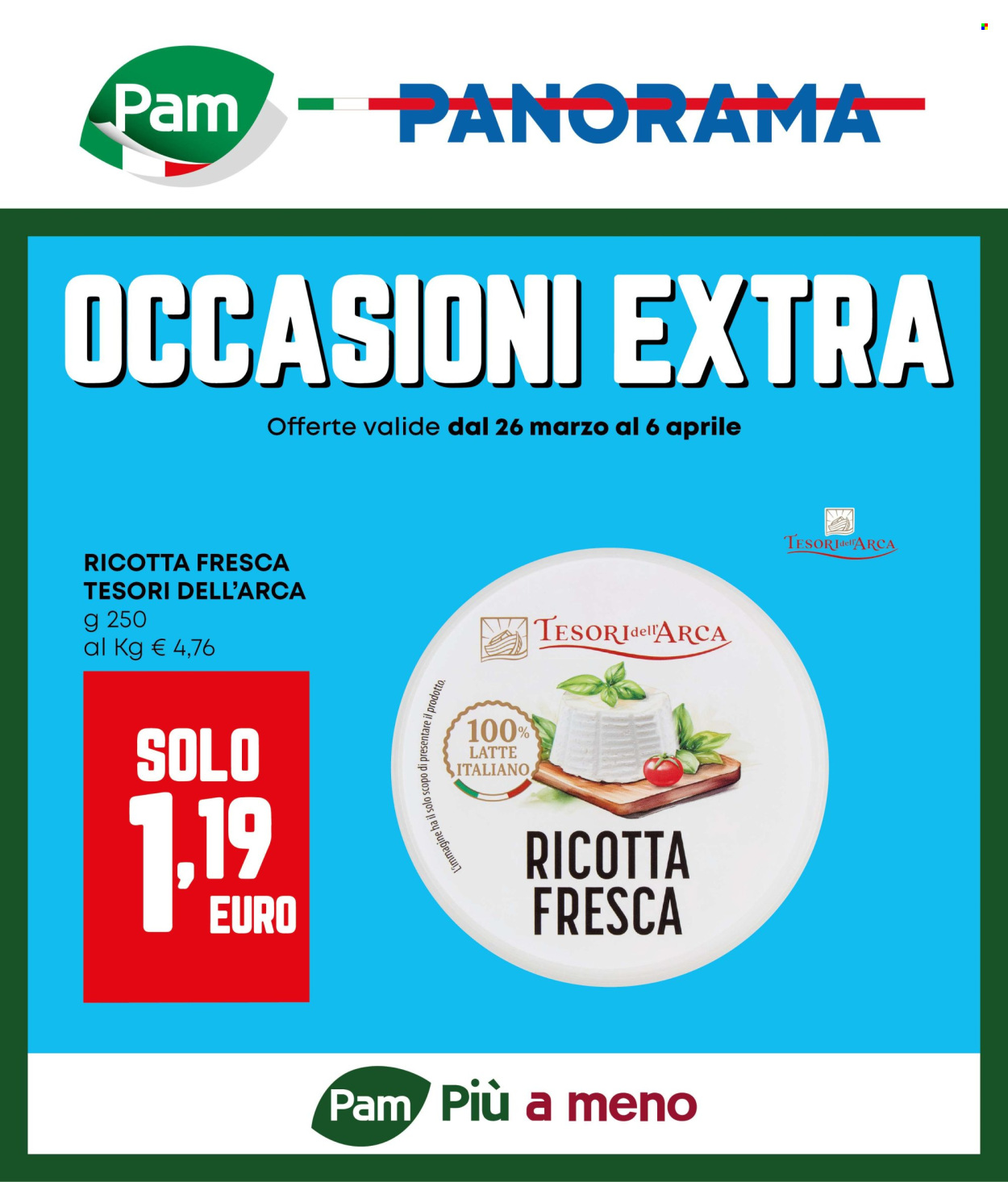Volantino Pam Panorama - 26/3/2026 - 6/4/2026. Pagina 1