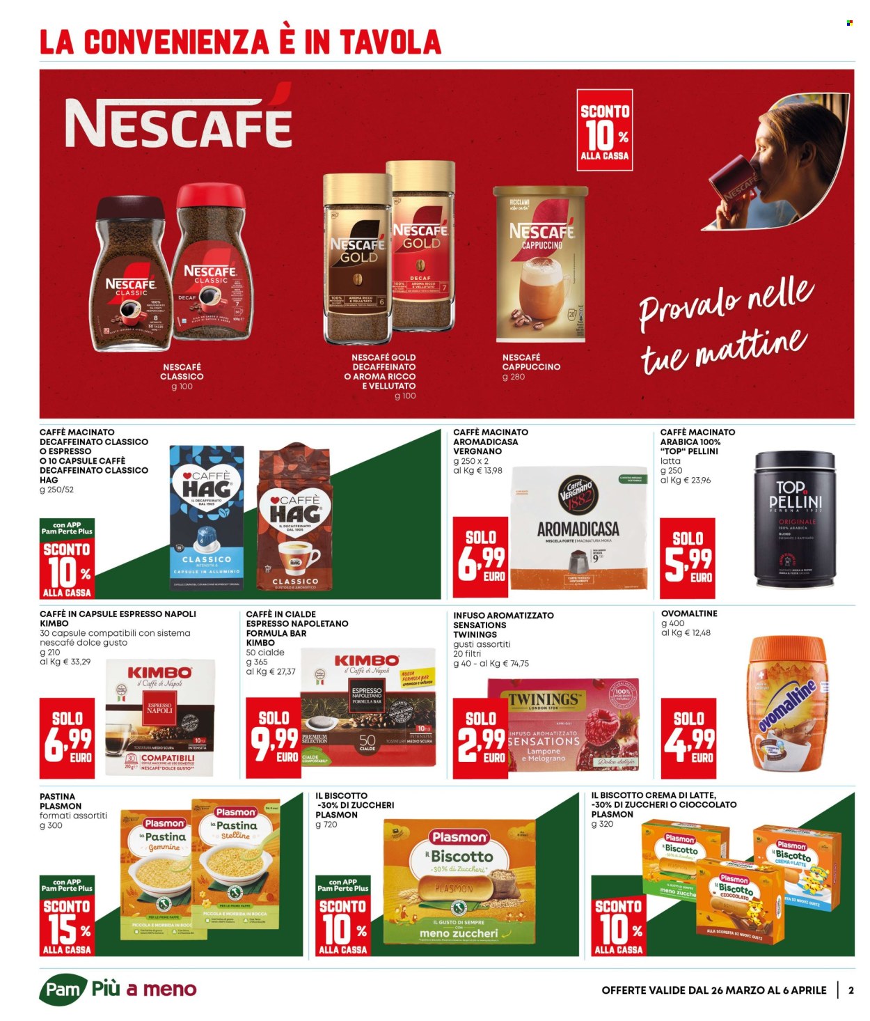Volantino Pam Panorama - 26/3/2026 - 6/4/2026. Pagina 2