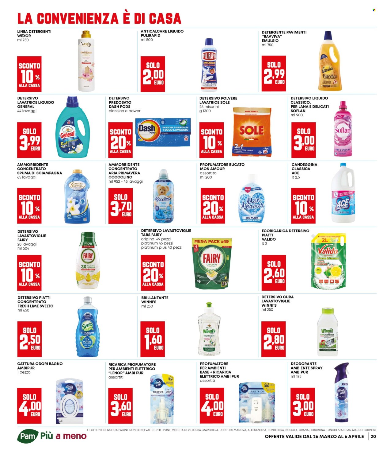 Volantino Pam Panorama - 26/3/2026 - 6/4/2026. Pagina 20
