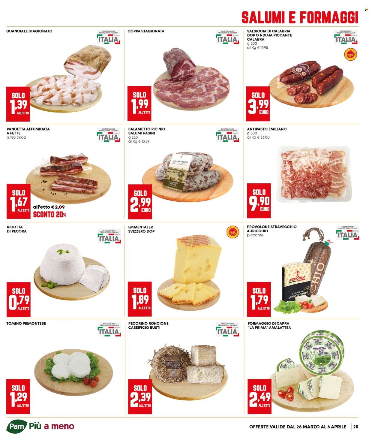 Volantino Pam Panorama - 26/3/2026 - 6/4/2026. Pagina 25
