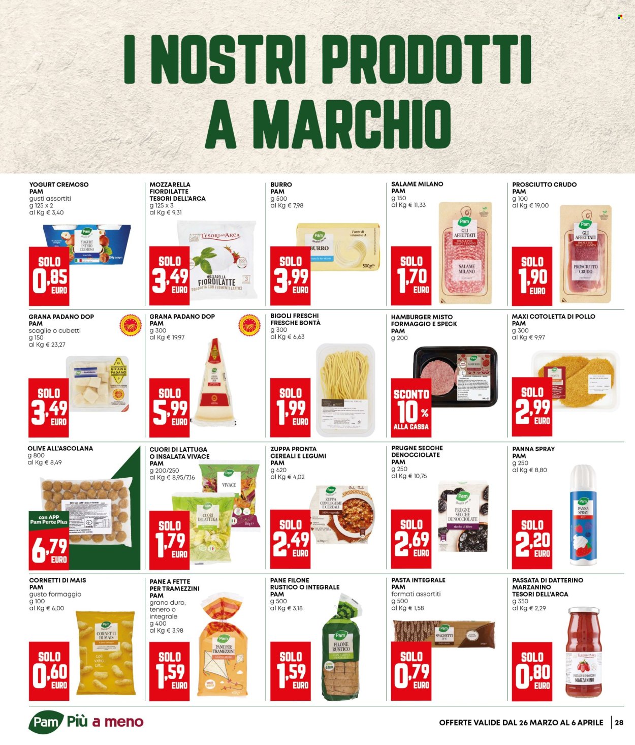 Volantino Pam Panorama - 26/3/2026 - 6/4/2026. Pagina 28