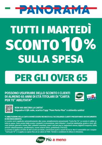 Volantino Panorama.