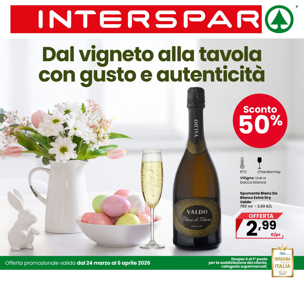 Volantino Interspar - 24/3/2026 - 6/4/2026. Pagina 1