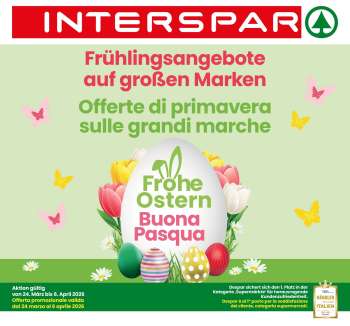 Volantino Interspar - 24/3/2026 - 6/4/2026.